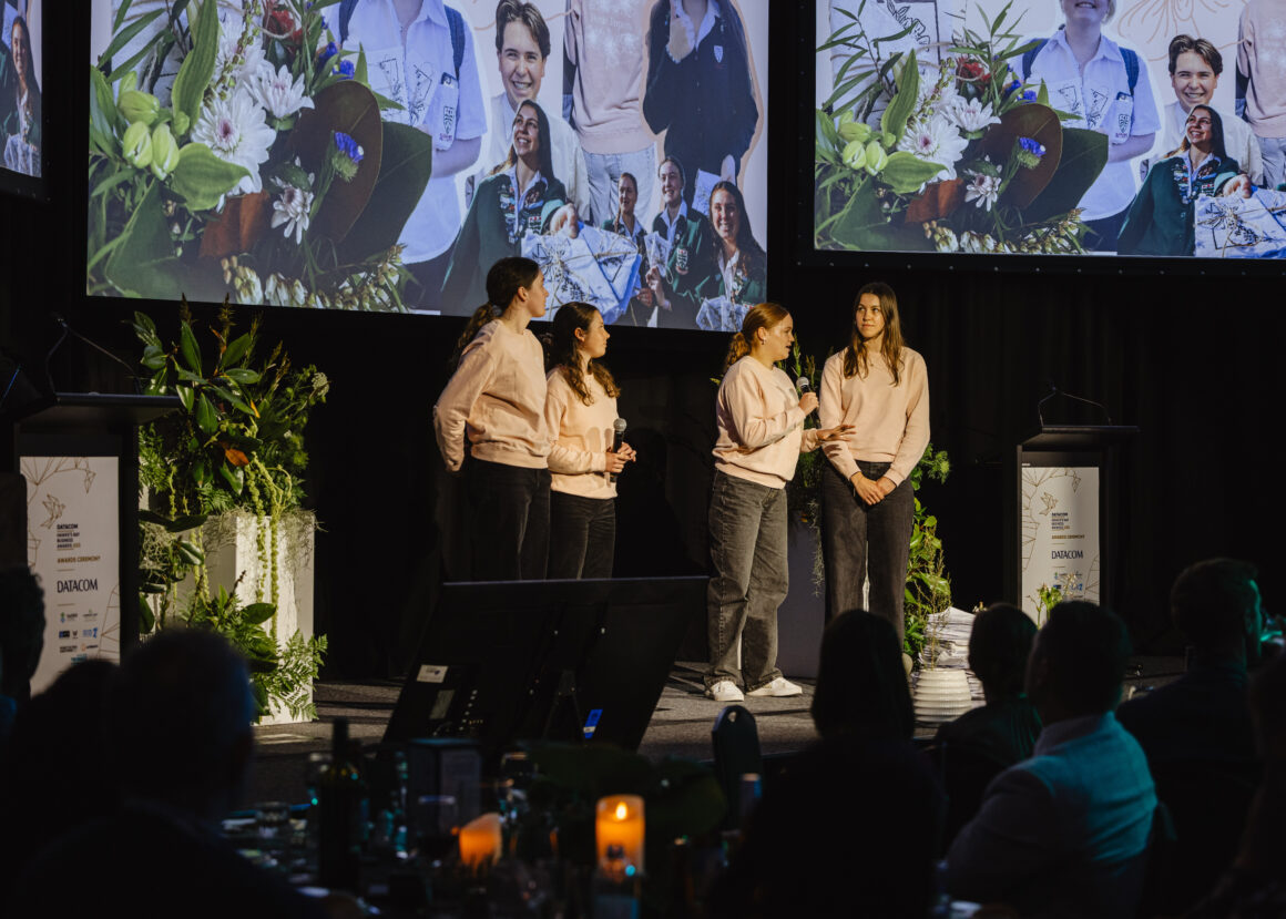 Posie Papers at Datacom Hawke’s Bay Business Awards