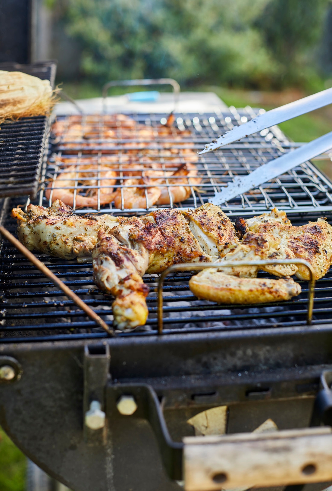 The BBQ is popular everywhere –
assuming the weather is good!