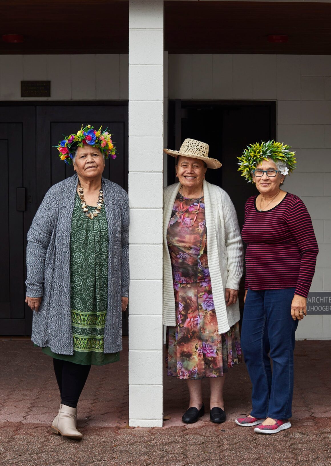 Taraani Ioane, Oki George and Berry Rangi are the
Cook Island ladies who continue to inspire the group